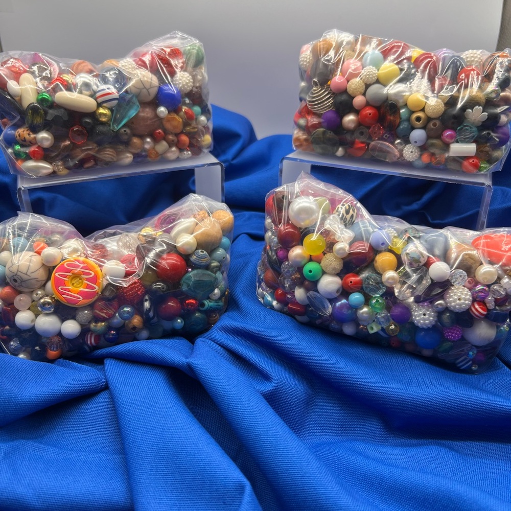 Mixed Craft/Jewelry Bead Assortment - Mix. 14- 1.5lb Bags Available $18 each